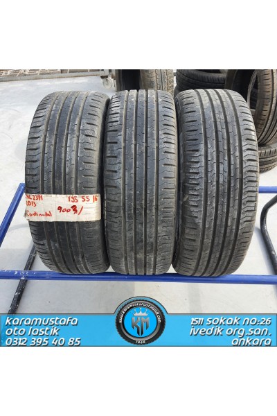 195 55 R 16 CONTINENTAL * 2013 * 3 ADET * CYL2191