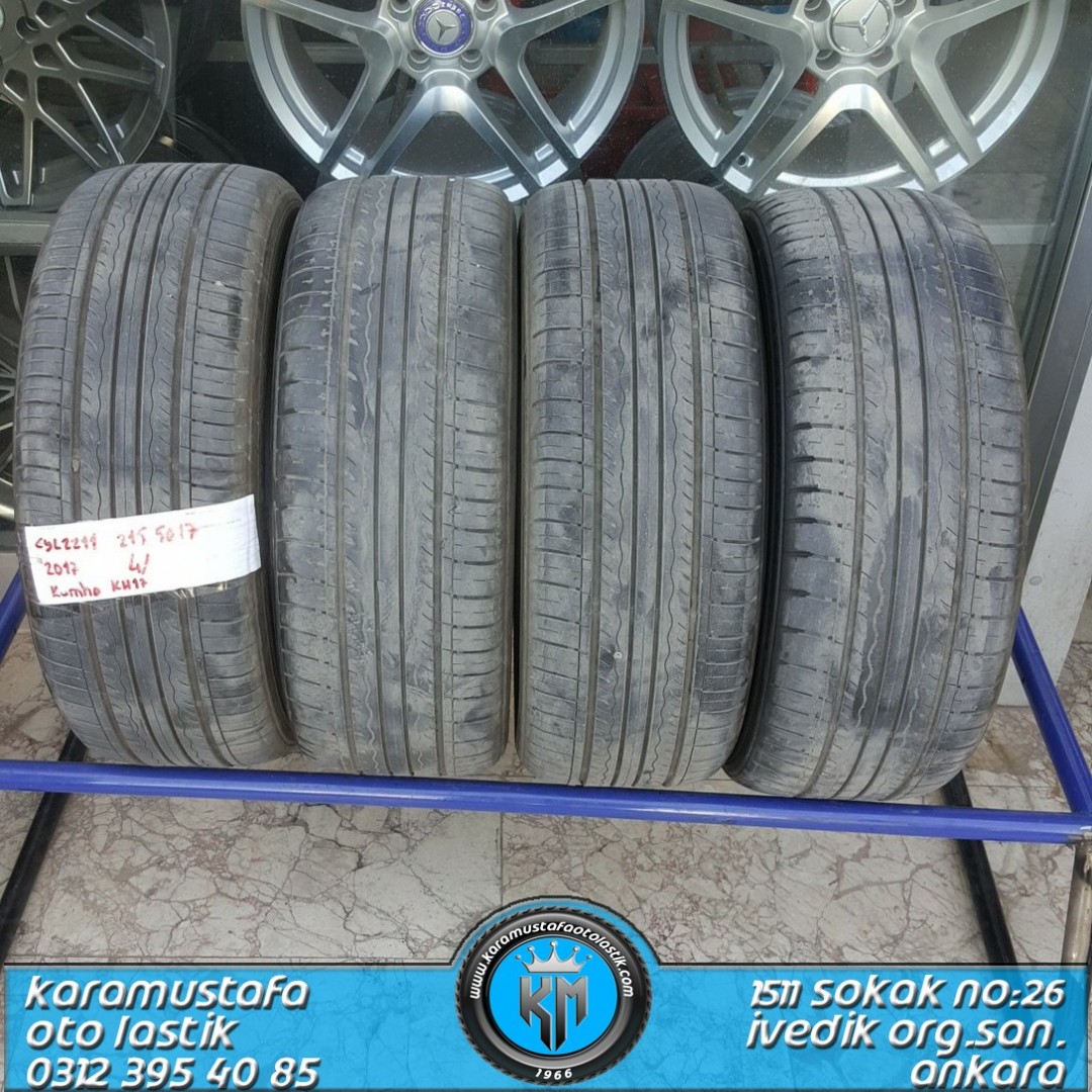 215 50 R 17 KUMHO KH17 91V * 2017 * 4 ADET * CYL2211