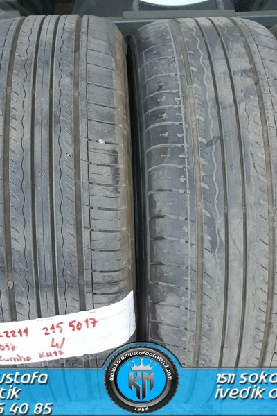 215 50 R 17 KUMHO KH17 91V * 2017 * 4 ADET * CYL2211 **