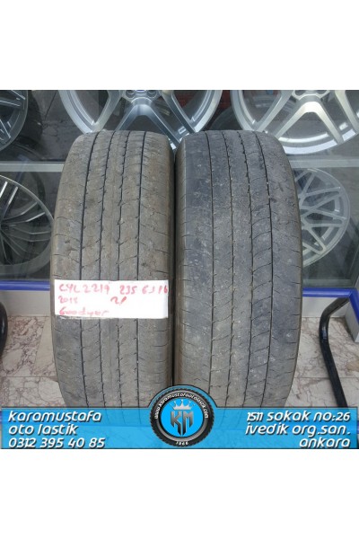 235 65 R 16 GOODYEAR * 2018 * 2 ADET * CYL2219 **