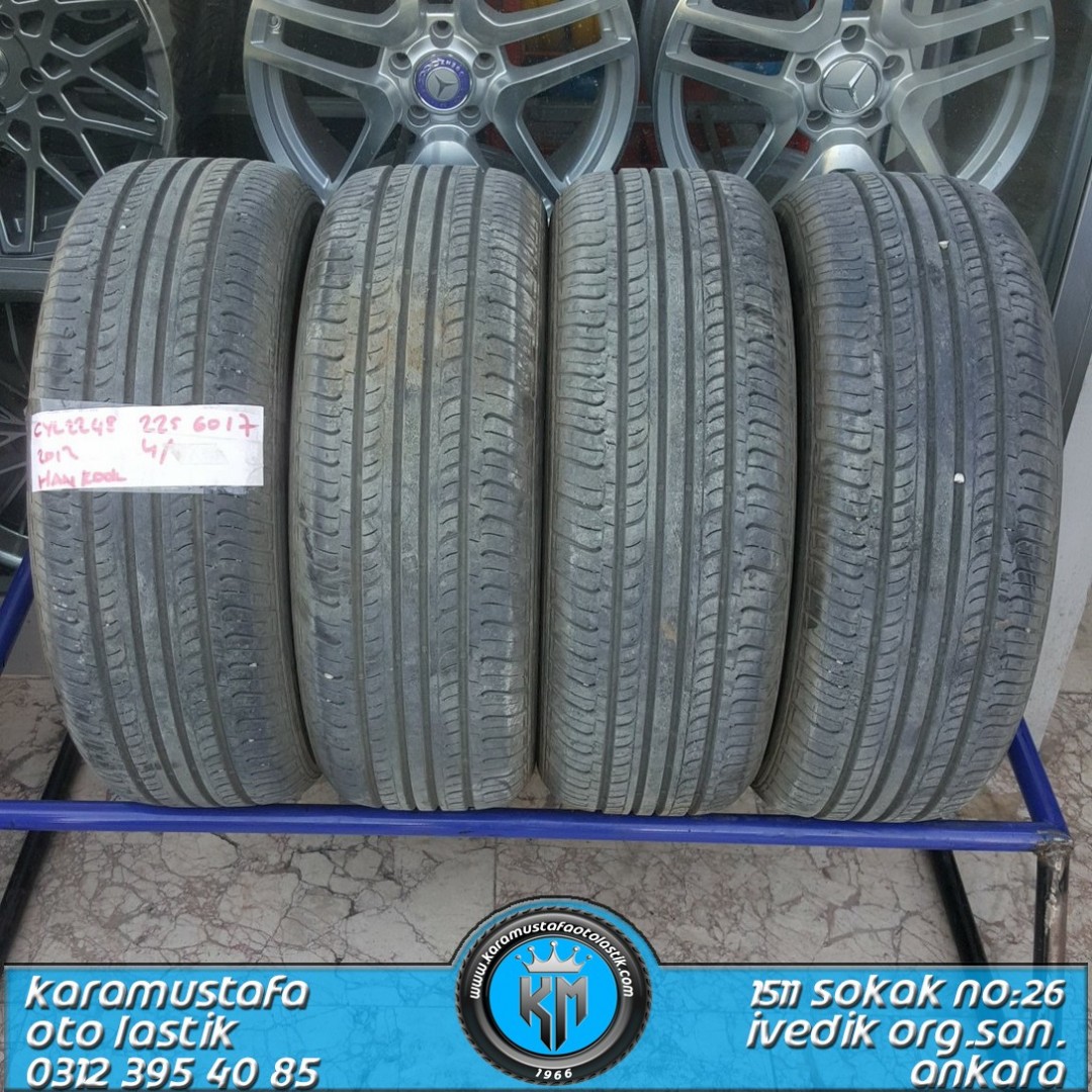 225 60 R 17 HANKOOK K415 99H * 2012 * 4 ADET * CYL2248