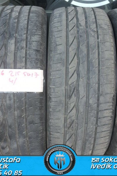 215 50 R 17 BRIDGESTONE ER300 91V * 2014 * 4 ADET * CYL2256 **