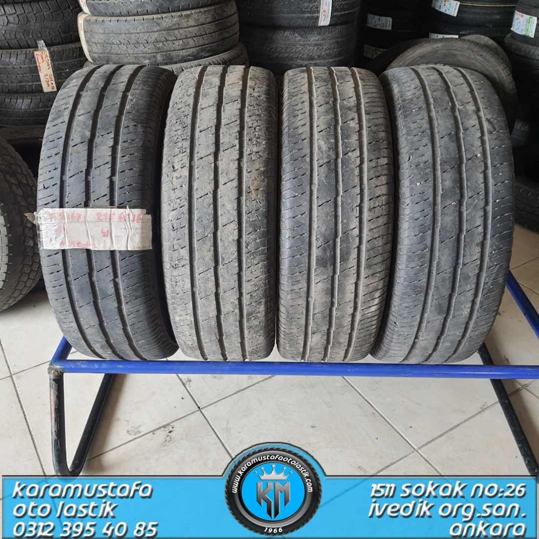 235 65 R 16 CONTINENTAL VANCO * 2014 * 4 ADET * CYL2267