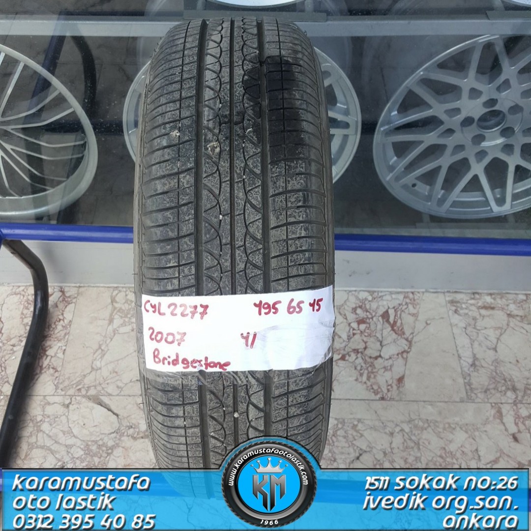 195 65 R 15 BRIDGESTONE * 2007 * 1 ADET * CYL2277