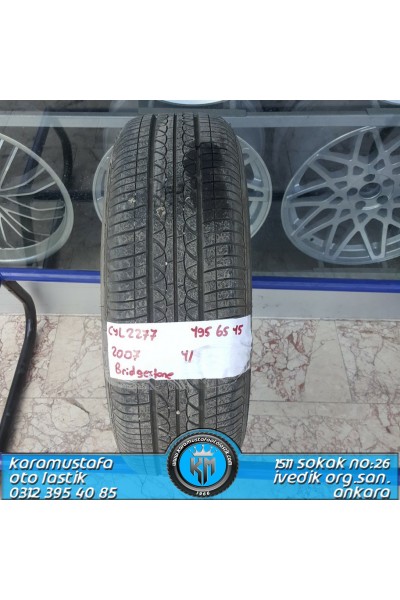 195 65 R 15 BRIDGESTONE * 2007 * 1 ADET * CYL2277 **