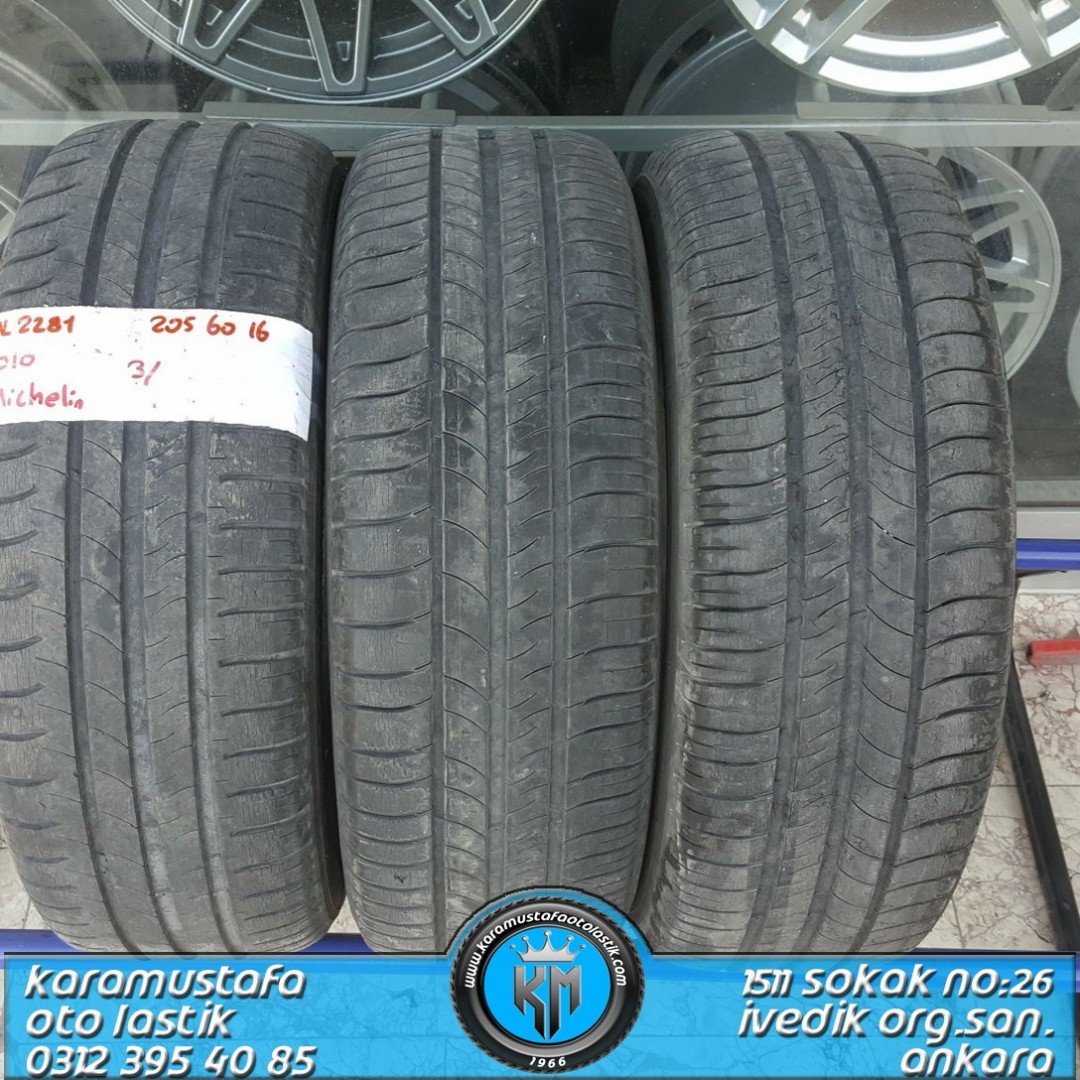 205 60 R 16 MICHELIN ENERGY SAVER 92H * 2010 * 4 ADET * CYL2281