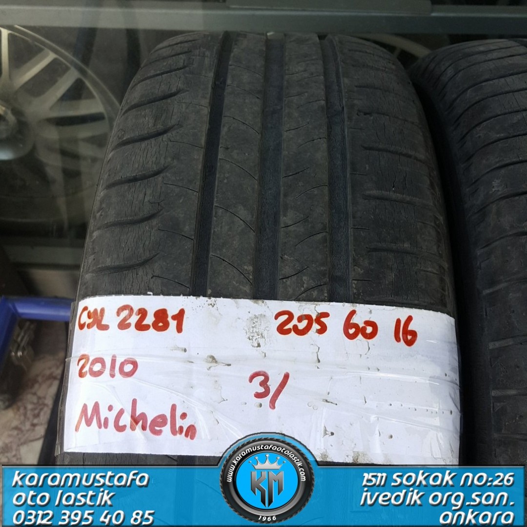 205 60 R 16 MICHELIN ENERGY SAVER 92H * 2010 * 4 ADET * CYL2281