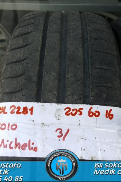 205 60 R 16 MICHELIN ENERGY SAVER 92H * 2010 * 2 ADET * CYL2281 **