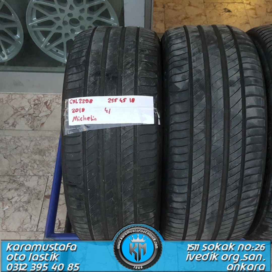 255 45 R 18 MICHELIN PRIMACY4 99Y * 2018 * 4 ADET * CYL2298
