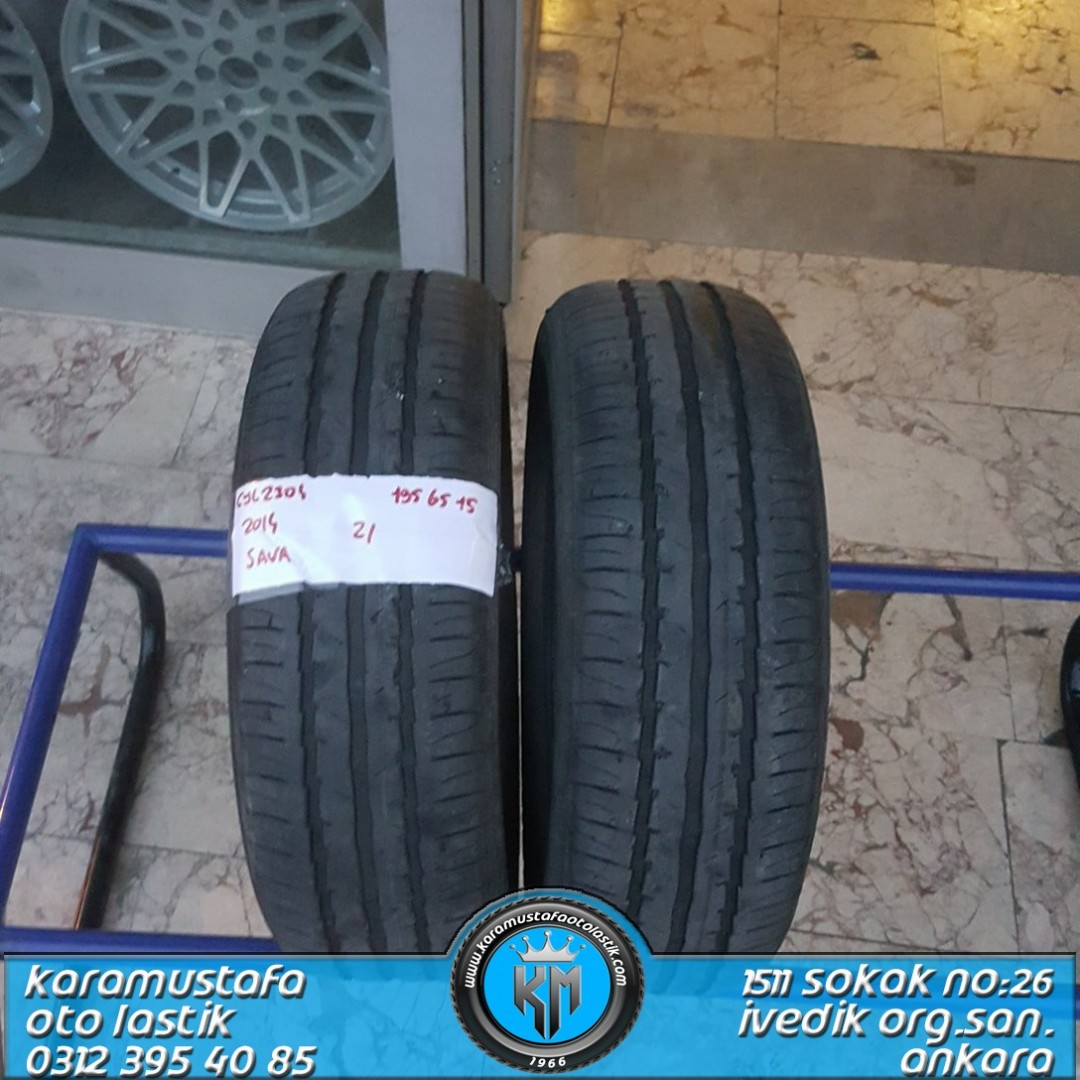 195 65 R 15 SAVA INTENSA HP 91H * 2014 * 2 ADET * CYL2304