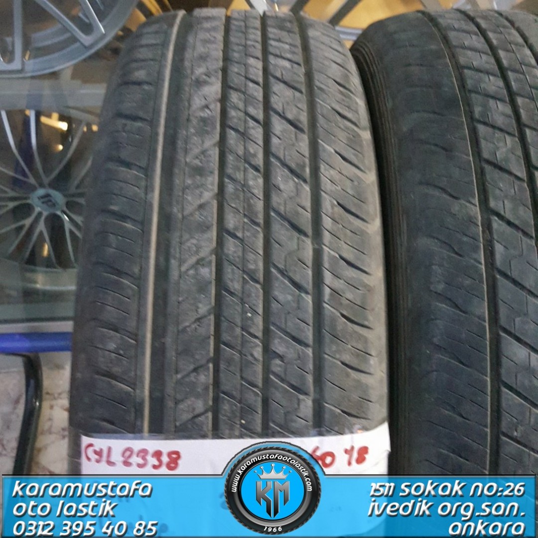 225 60 R 18 DUNLOP * 2011 * 2 ADET * CYL2338