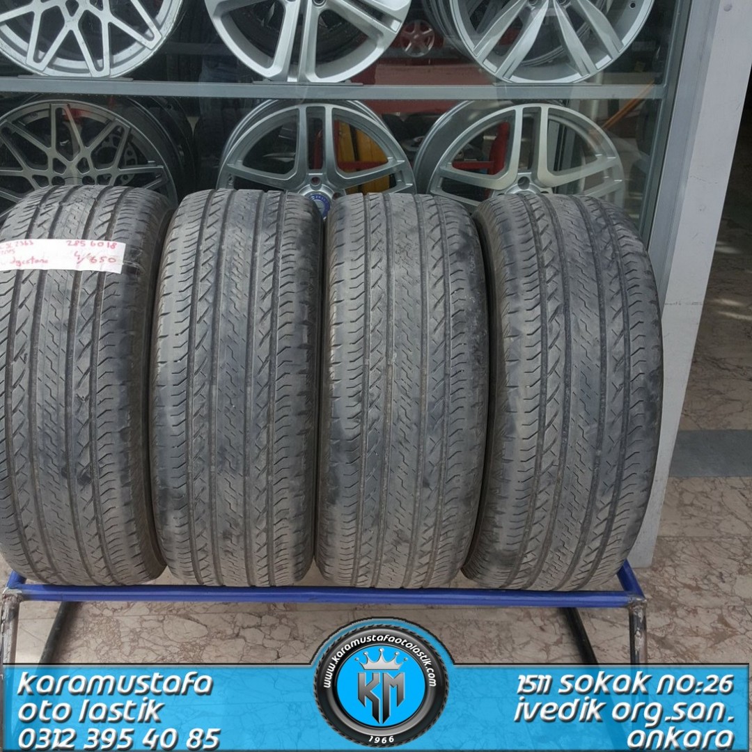 285 60 R 18 BRIDGESTONE EP850 116V * 2015 * 4 ADET * CYL2363