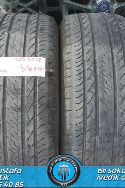285 60 R 18 BRIDGESTONE EP850 116V * 2015 * 4 ADET * CYL2363 **