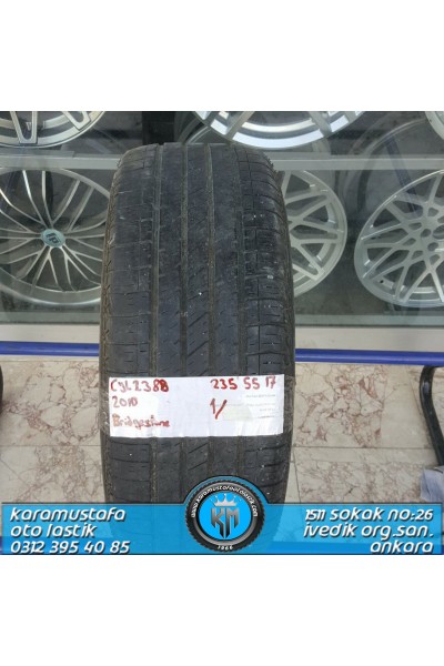 235 55 R 17 BRIDGESTONE * 2010 * 1 ADET * CYL2388 **
