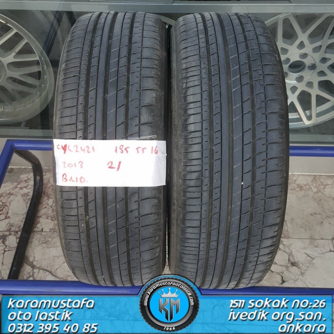 185 55 R 16 BRIDGESTONE ER370 83H * 2013 * 2 ADET * CYL2421