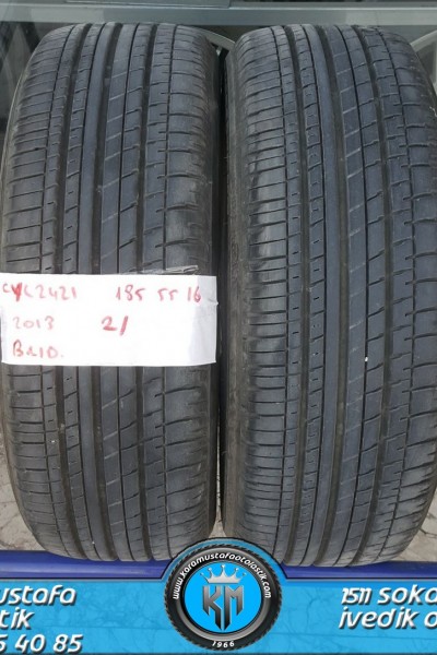 185 55 R 16 BRIDGESTONE ER370 83H * 2013 * 2 ADET * CYL2421 **