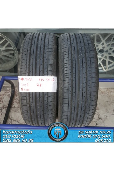 185 55 R 16 BRIDGESTONE ER370 83H * 2013 * 2 ADET * CYL2421 **