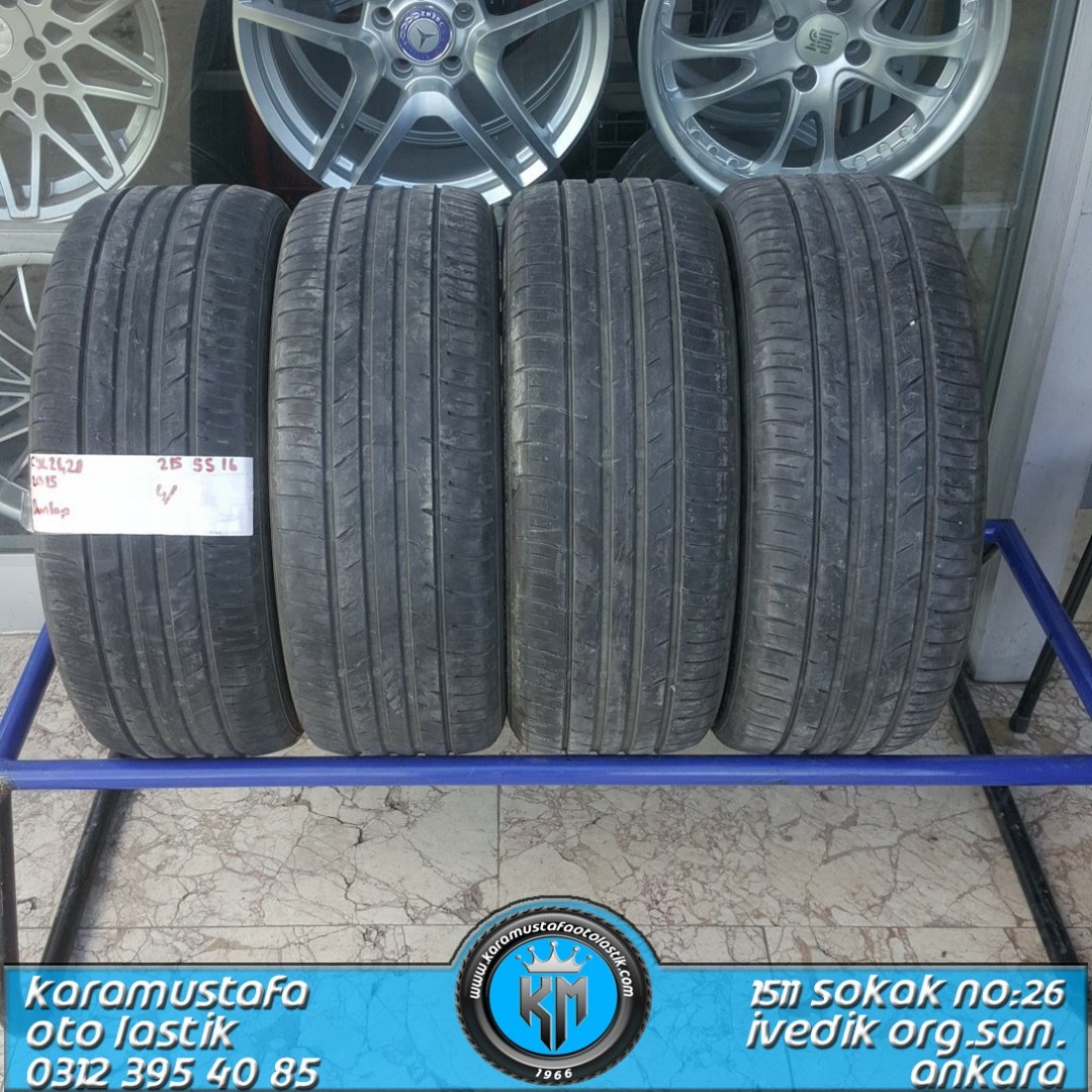 215 55 R 16 DUNLOP * 2015 * 4 ADET * CYL2428