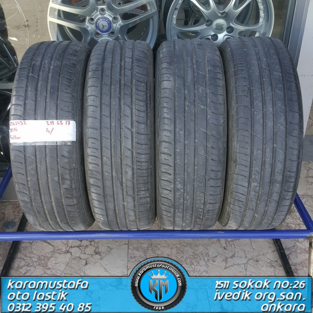 215 65 R 17 FALKEN ZIEX ZE914 99V * 2016 * 4 ADET * CYL2432