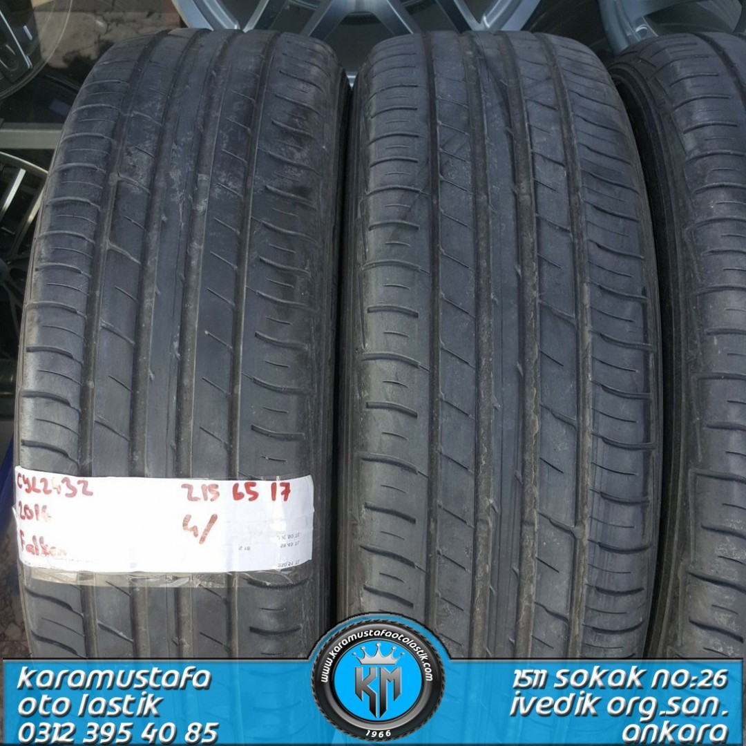 215 65 R 17 FALKEN ZIEX ZE914 99V * 2016 * 4 ADET * CYL2432