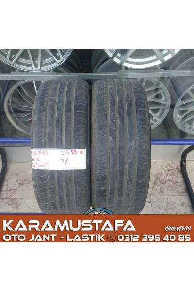 205 55 R 16 CONTINENTAL * 2018 * 2 ADET * CYL2465 **