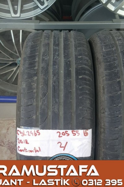 205 55 R 16 CONTINENTAL * 2018 * 2 ADET * CYL2465 **