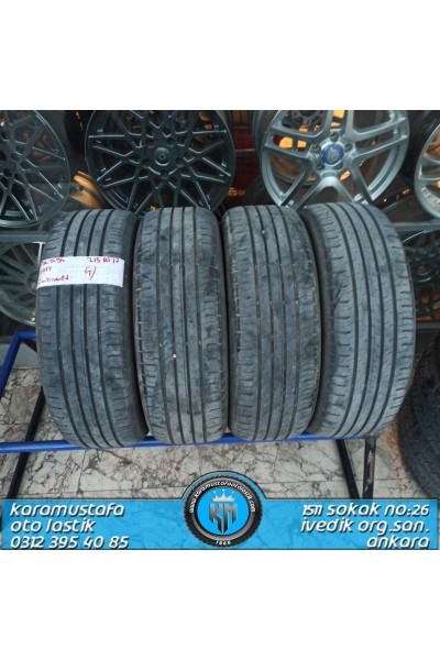 215 60 R 17 CONTINENTAL CEC5 96H * 2017 * 4 ADET * CYL2494