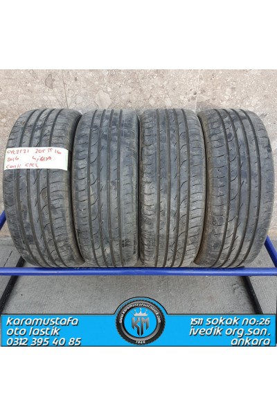 205 55 R 16 CONTINENTAL CPC2 91H * 2016 * 4 ADET * CYL2521