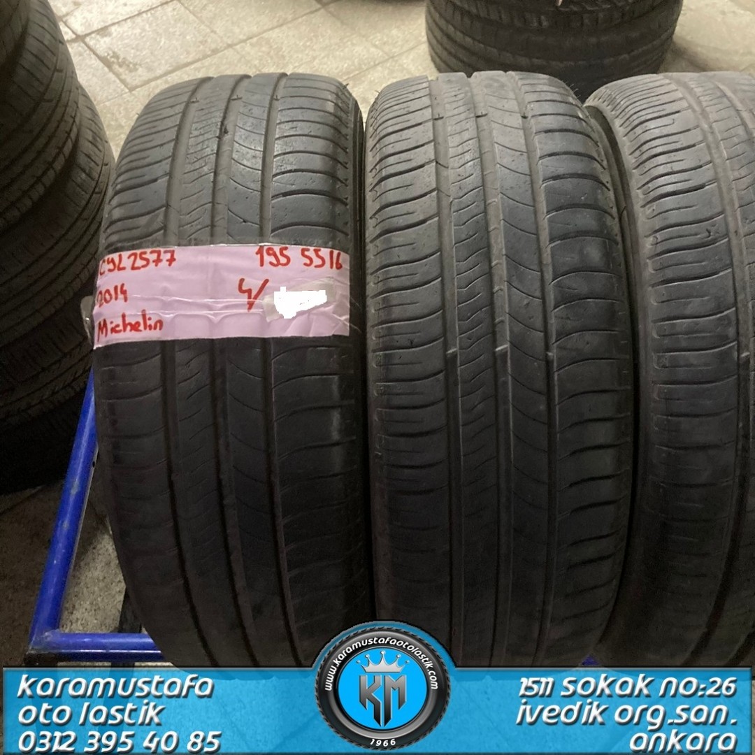 195 55 R 16 MICHELIN ENERGY SAVER 87H * 2019 * 4 ADET * CYL2577