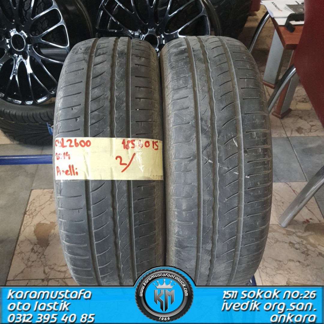 185 60 R 15 PIRELLI P1 84T * 2014 * 2 ADET * CYL2600
