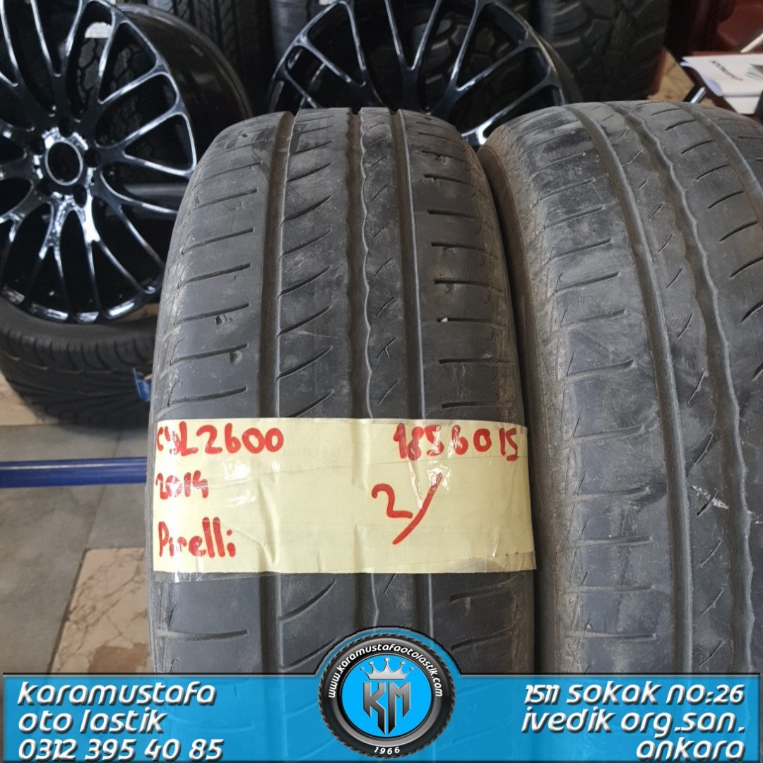 185 60 R 15 PIRELLI P1 84T * 2014 * 2 ADET * CYL2600