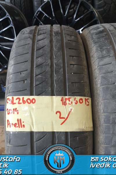 185 60 R 15 PIRELLI P1 84T * 2014 * 2 ADET * CYL2600 **