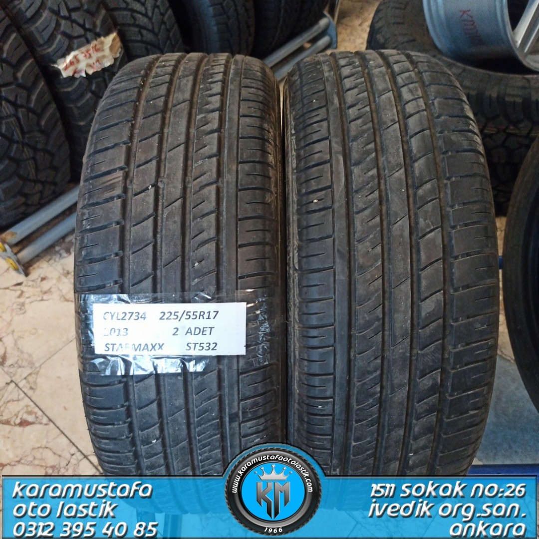 225 55 R 17 STARMAXX ST532 97W * 2013 * 2 ADET * CYL2734