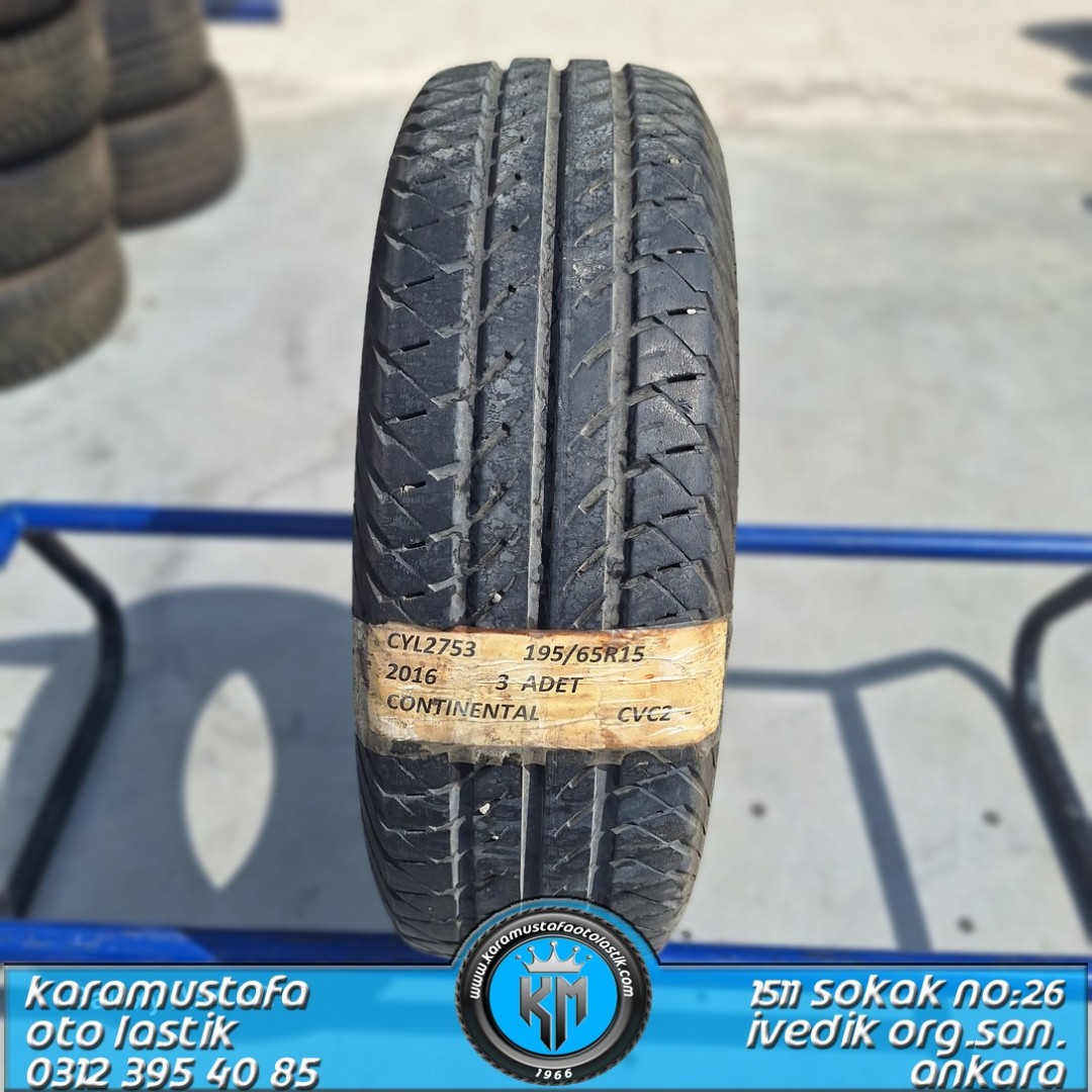 195 65 R 15 CONTINENTAL * 2016 * 1 ADET * CYL2753