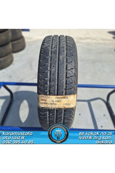 195 65 R 15 CONTINENTAL * 2016 * 1 ADET * CYL2753 **