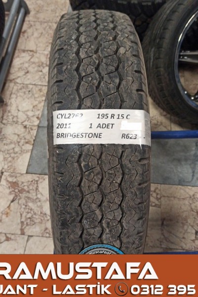 195 R 15 BRDIGESTONE R623 * 2011 * 1 ADET * CYL2762