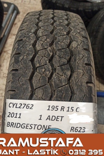 195 R 15 BRDIGESTONE R623 * 2011 * 1 ADET * CYL2762