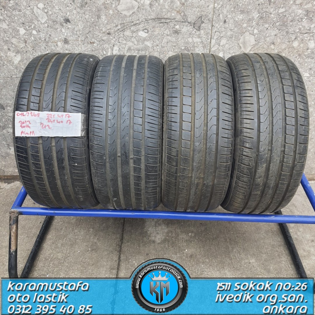 225 45 R 17 * 245 40 R 17 PIRELLI CP7 91W * 2014 * SET * CYL3268