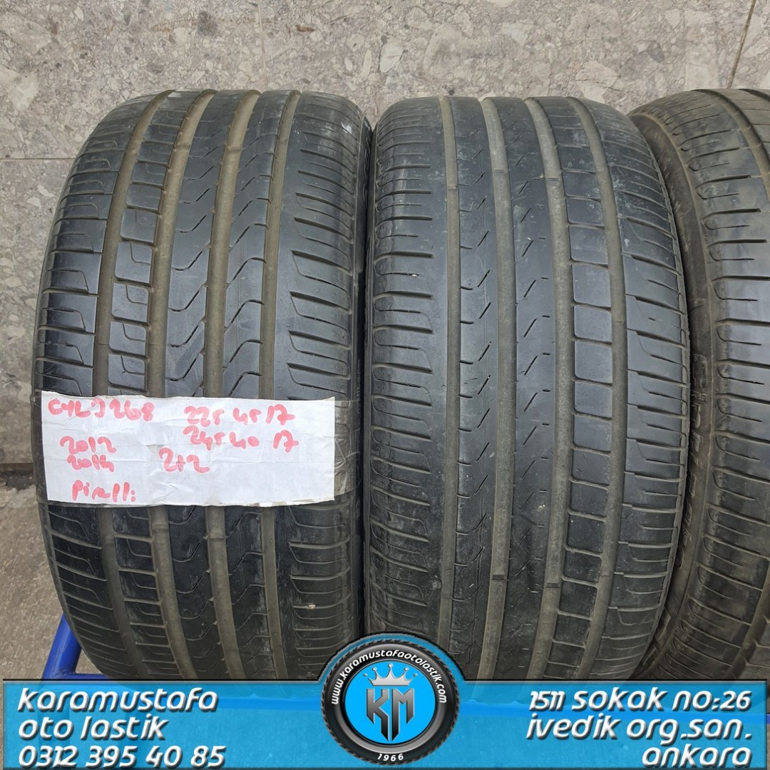 225 45 R 17 * 245 40 R 17 PIRELLI CP7 91W * 2014 * SET * CYL3268
