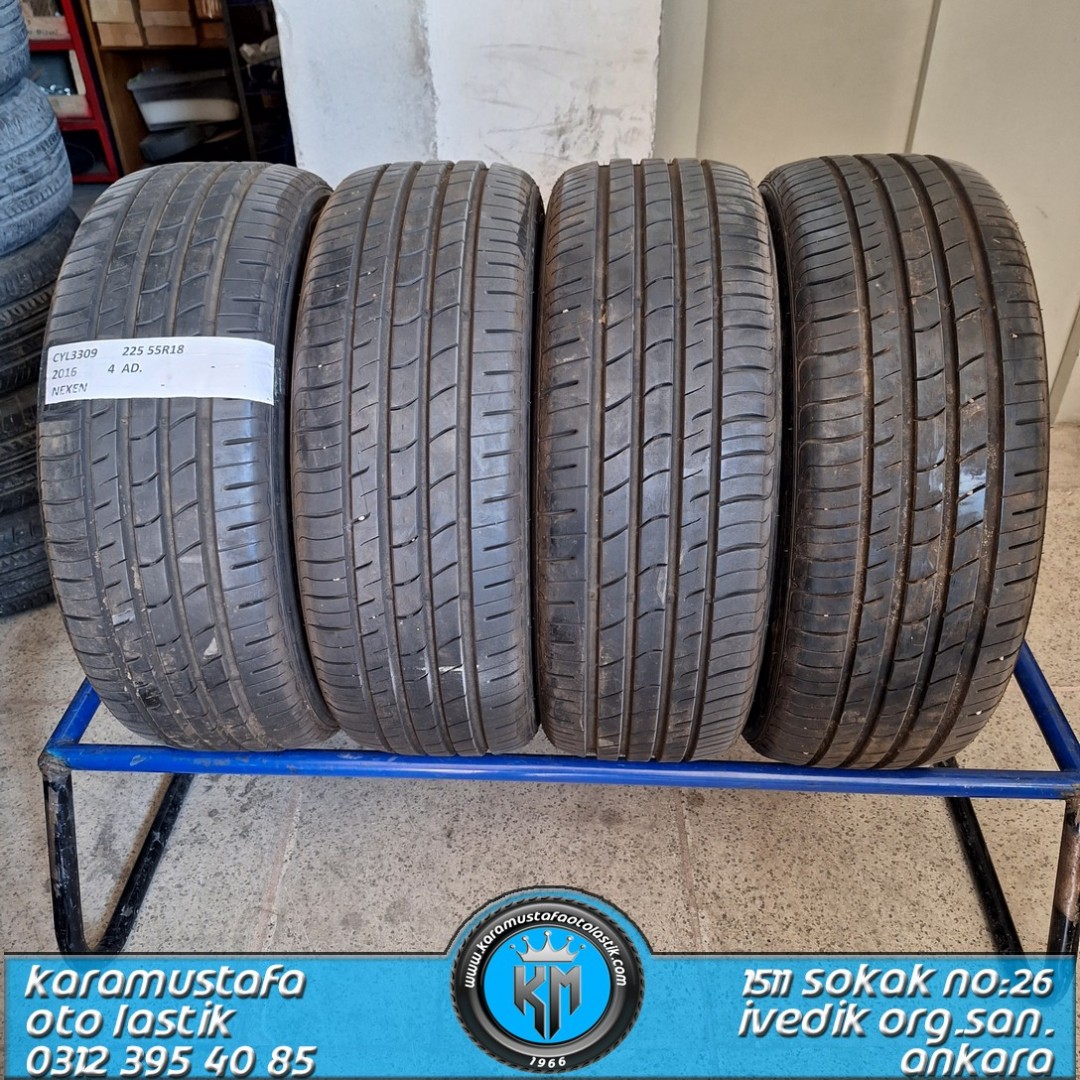 225 55 R 18 NEXEN * 2016 * 4 ADET * CYL3309