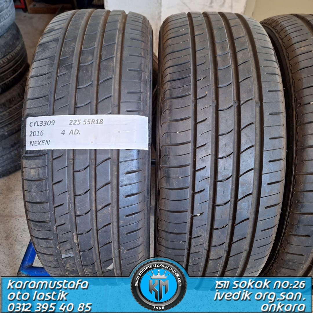 225 55 R 18 NEXEN * 2016 * 4 ADET * CYL3309