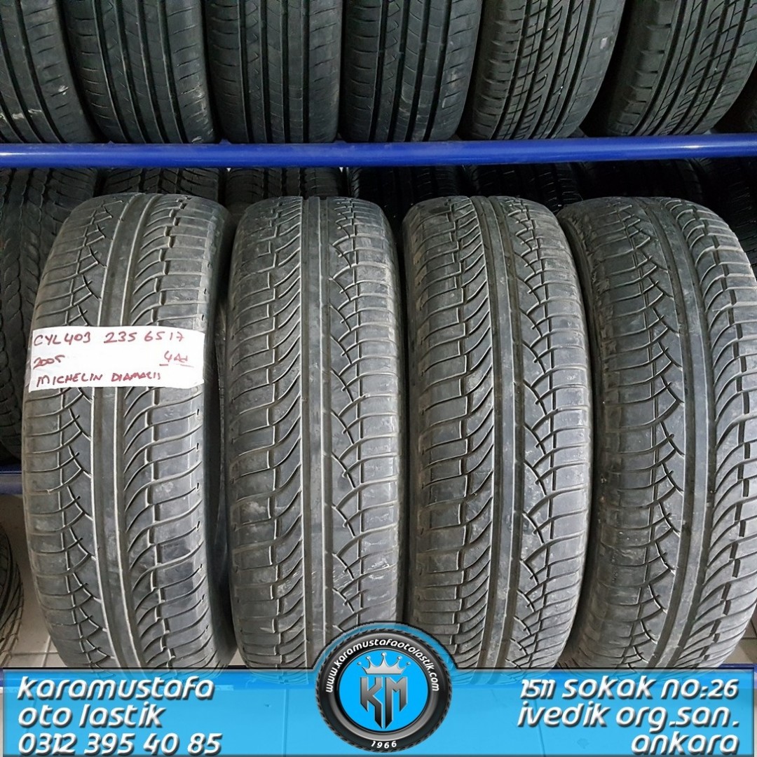 235 65 R 17 MICHELIN DIAMARIS * 2012 * 4 ADET * CYL332