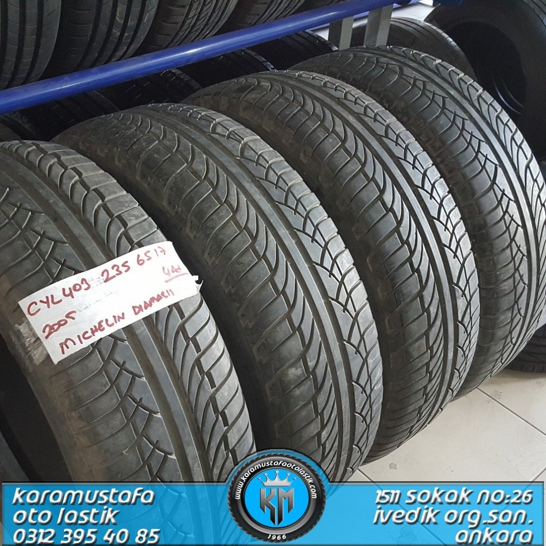 235 65 R 17 MICHELIN DIAMARIS * 2012 * 4 ADET * CYL332