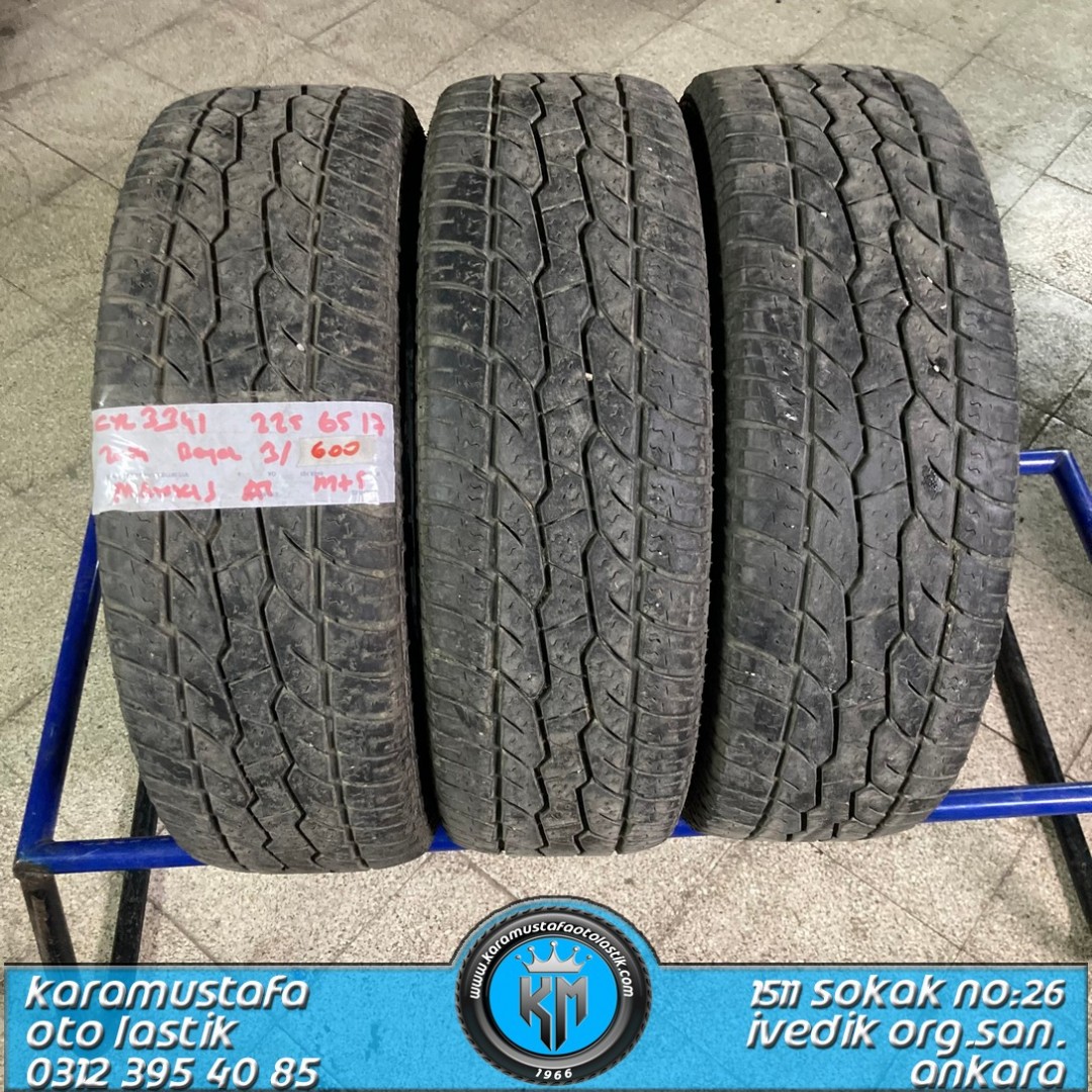 225 65 R 17 MAXXIX 771 BRAVO AT 102T * 2014 * 3 ADET * CYL3341