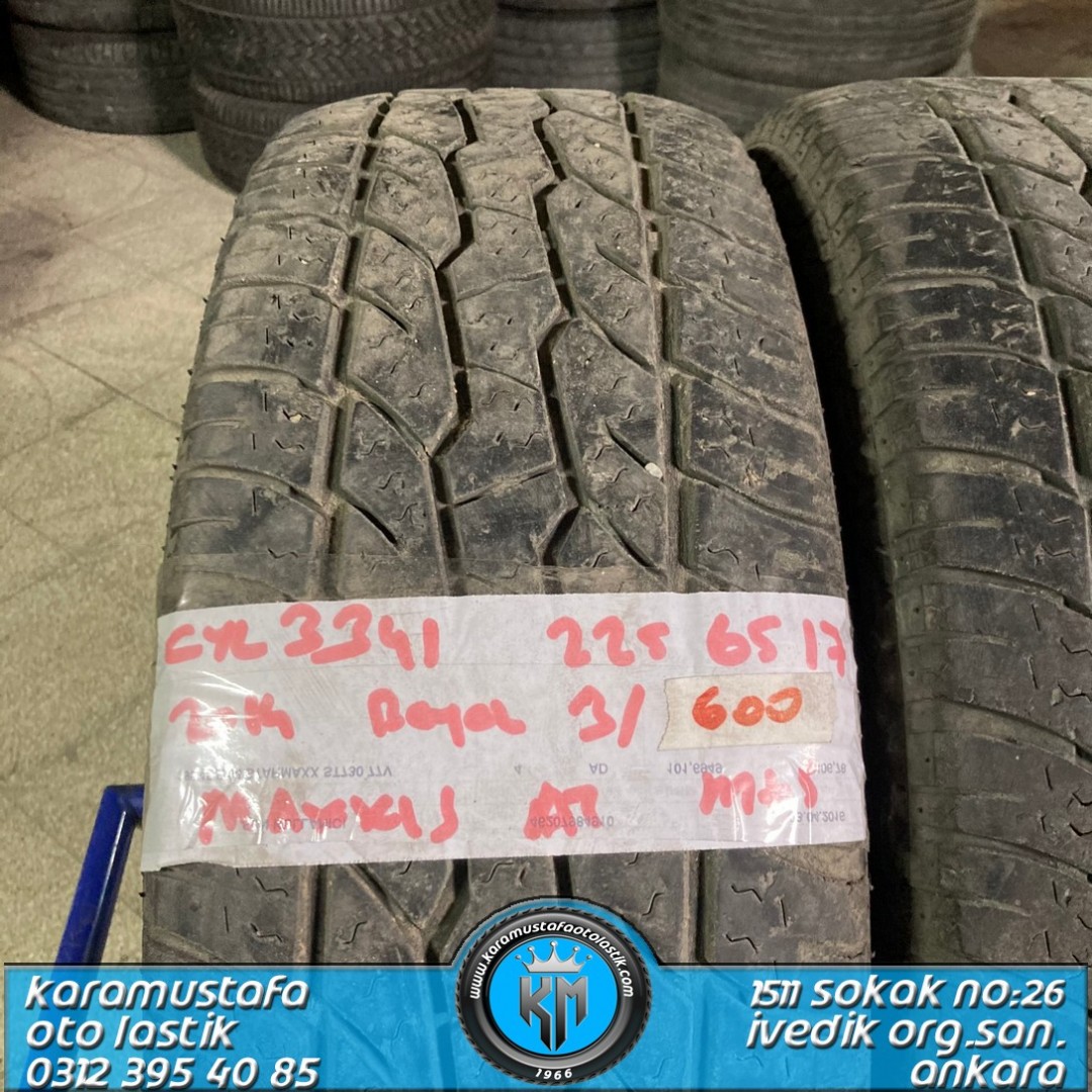 225 65 R 17 MAXXIX 771 BRAVO AT 102T * 2014 * 3 ADET * CYL3341