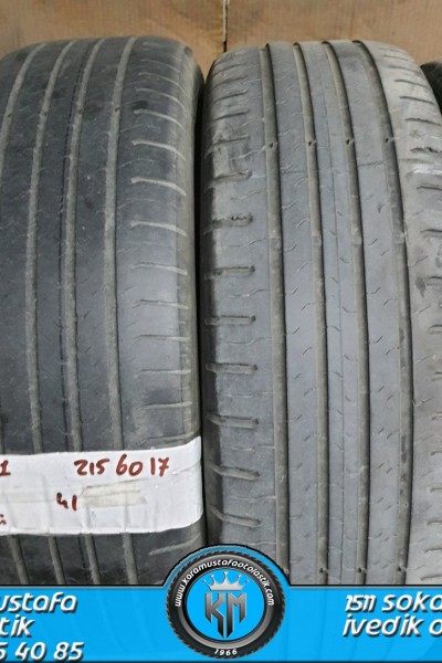 215 60 R 17 CONTINENTAL CEC5 96H * 2018 * 4 ADET * CYL3351 **