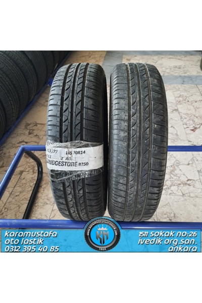 165 70 R 14 BRIDGESTONE B250 81T * 2011 * 2 ADET * CYL3377 **