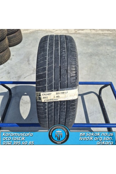 225 55 R 17 PETLAS * 2015 * 1 ADET * CYL3427 **