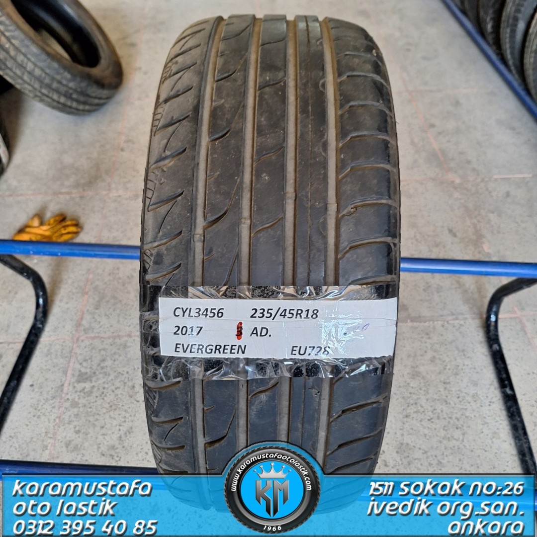 235 45 R 18 EVERGREEN EU728 98W * 2017 * 1 ADET * CYL3456