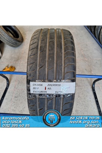 235 45 R 18 EVERGREEN EU728 98W * 2017 * 1 ADET * CYL3456 **